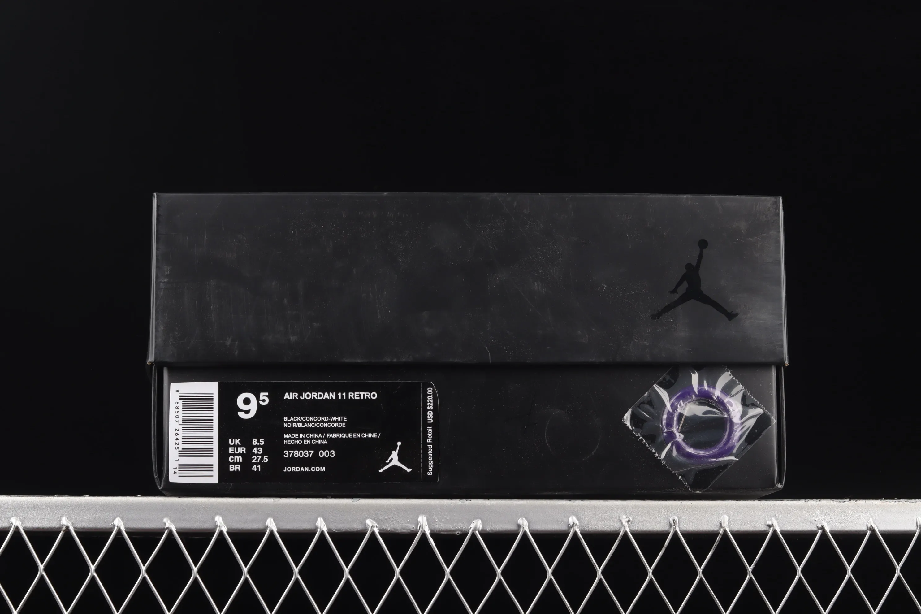 All categories Air Jordan Jordan series basketball shoes Air Jordan 11 F version Air Jordan 11 Space Jam AJ11 Joe 11 slam dunk 378037-003